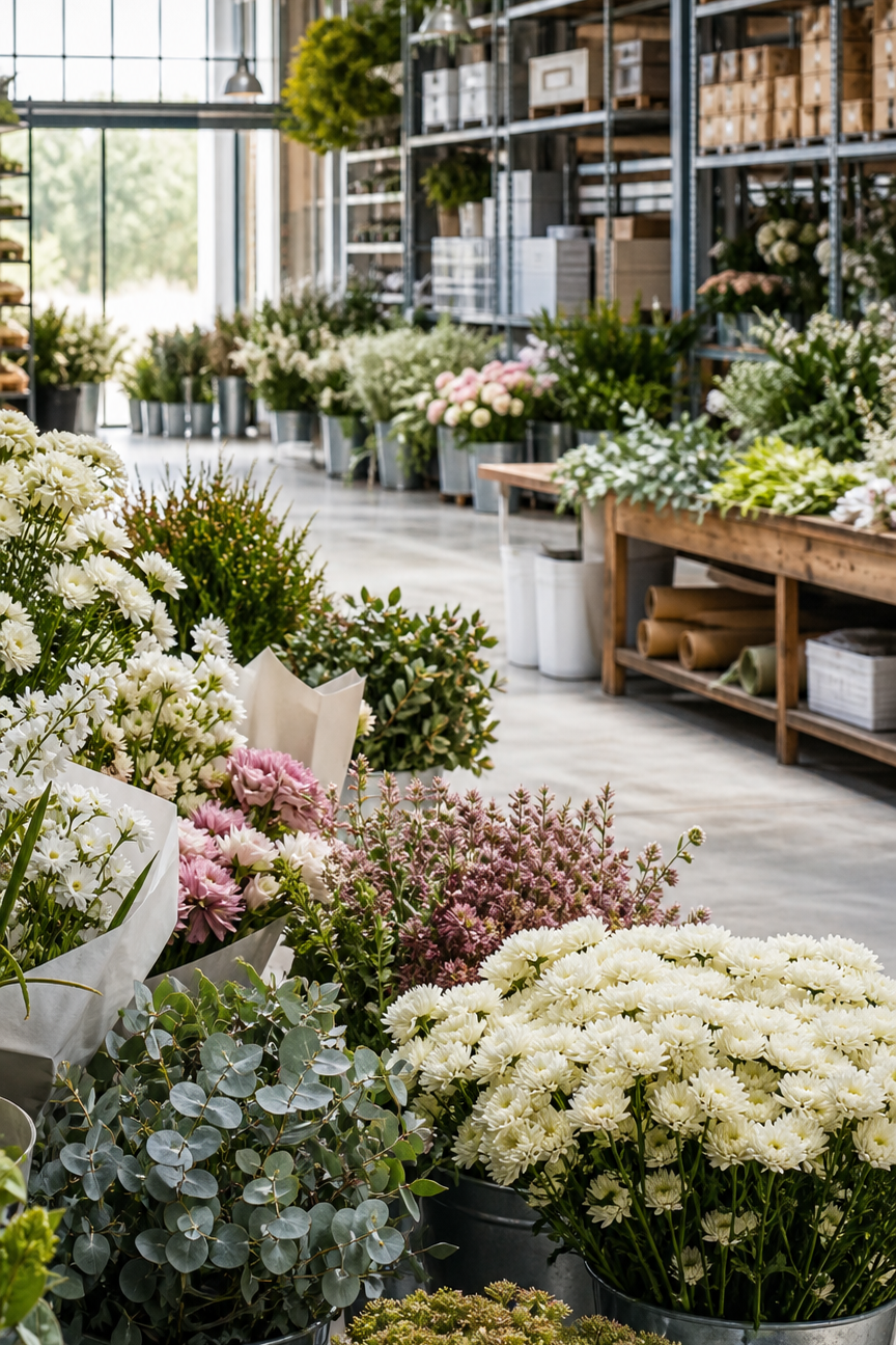 Cultivos e instalaciones de Flores Triana